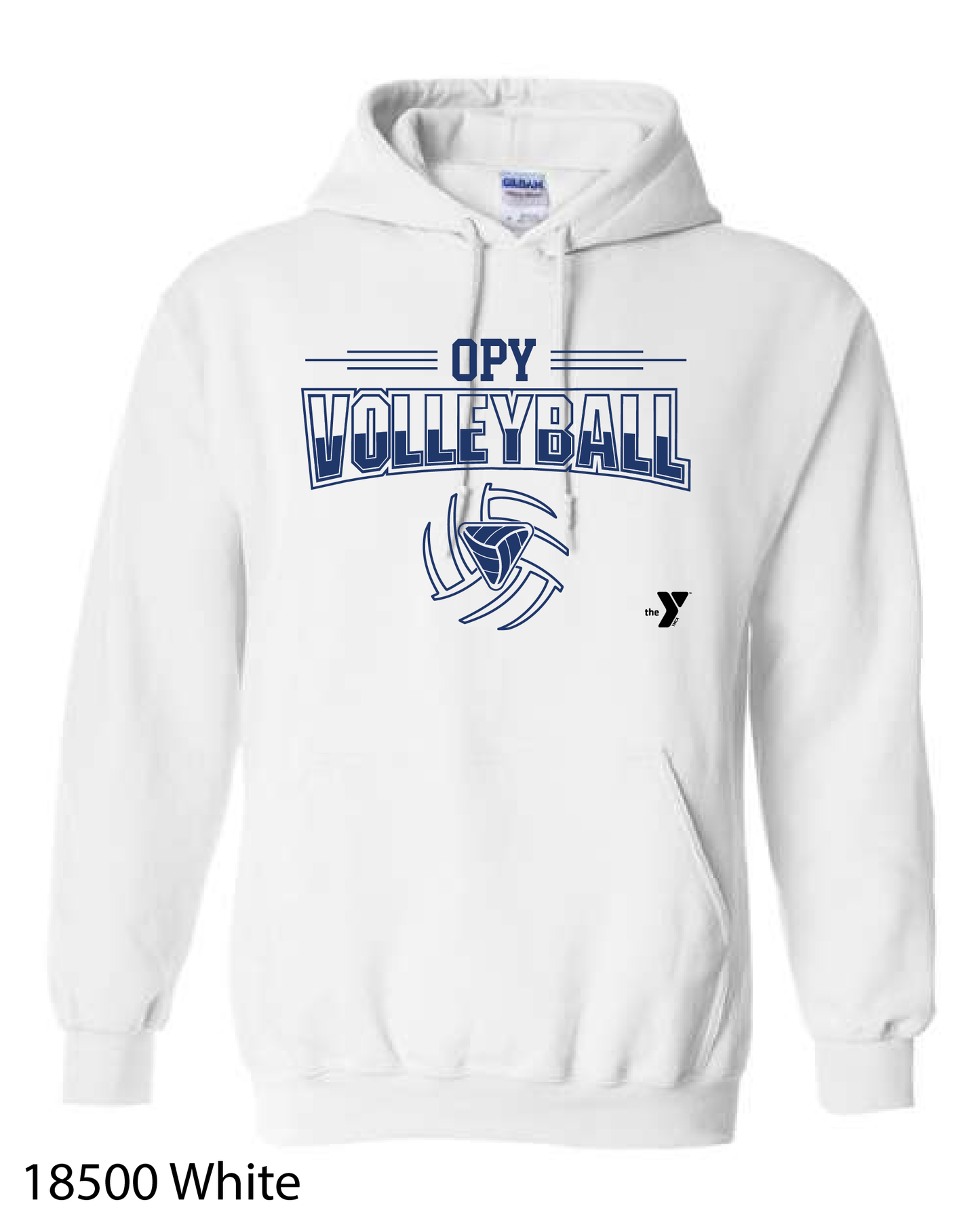 YOUTH Gildan Hooded Sweatshirt: Design 1