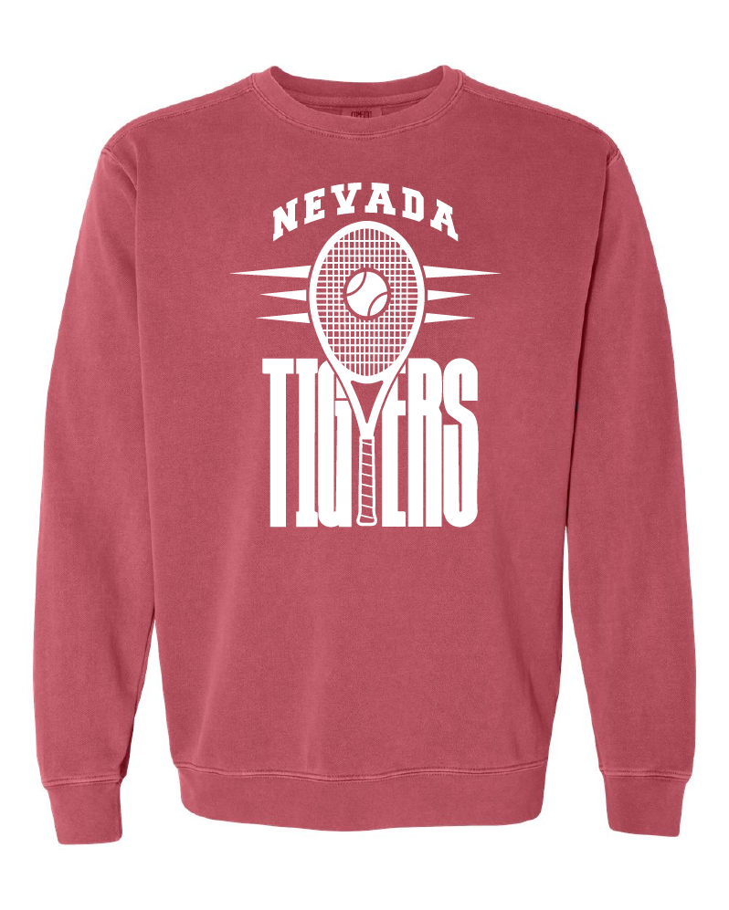 NHS Tennis 2025: Comfort Colors Crewneck Sweatshirt