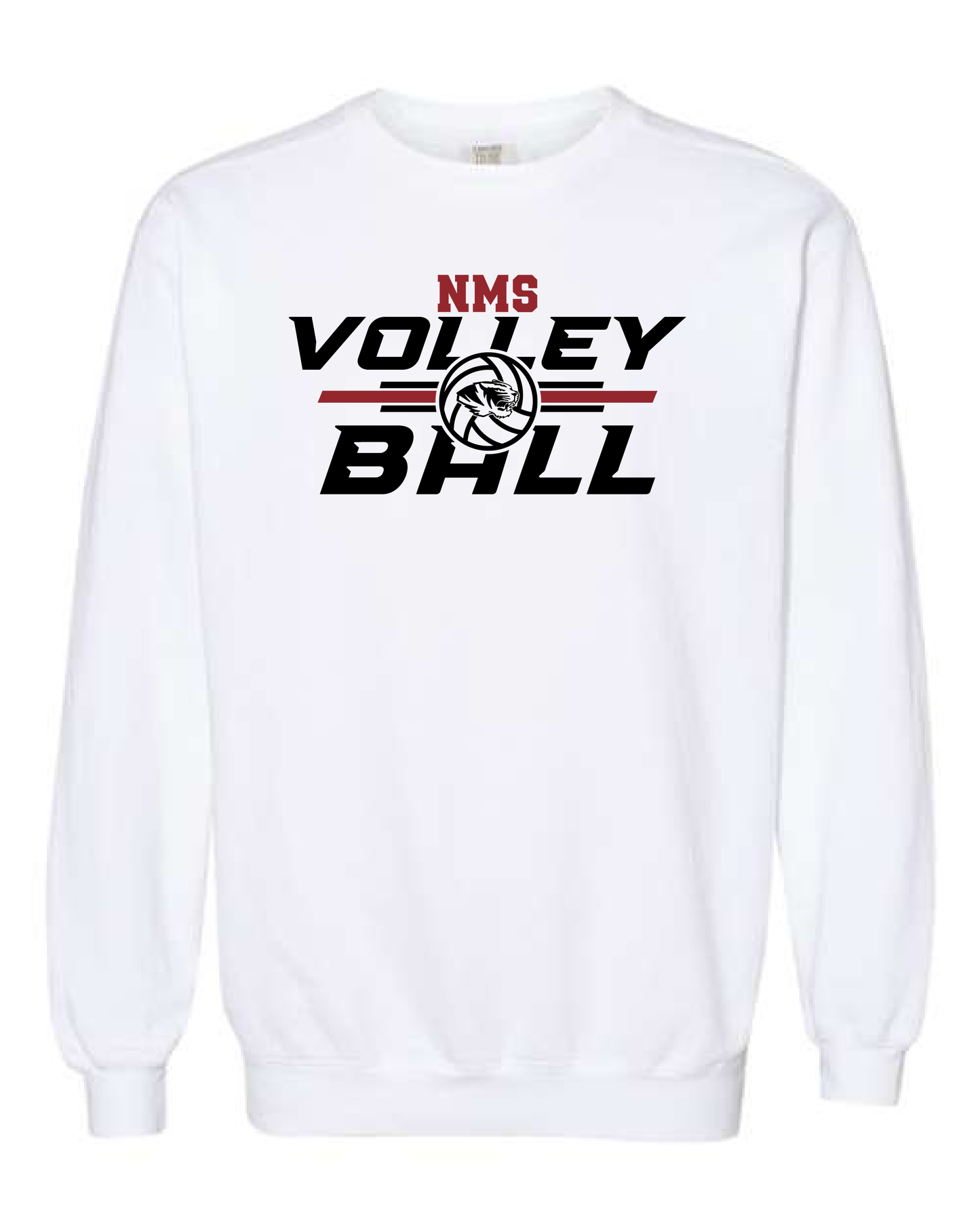 NMS Volleyball Comfort Colors Crewneck
