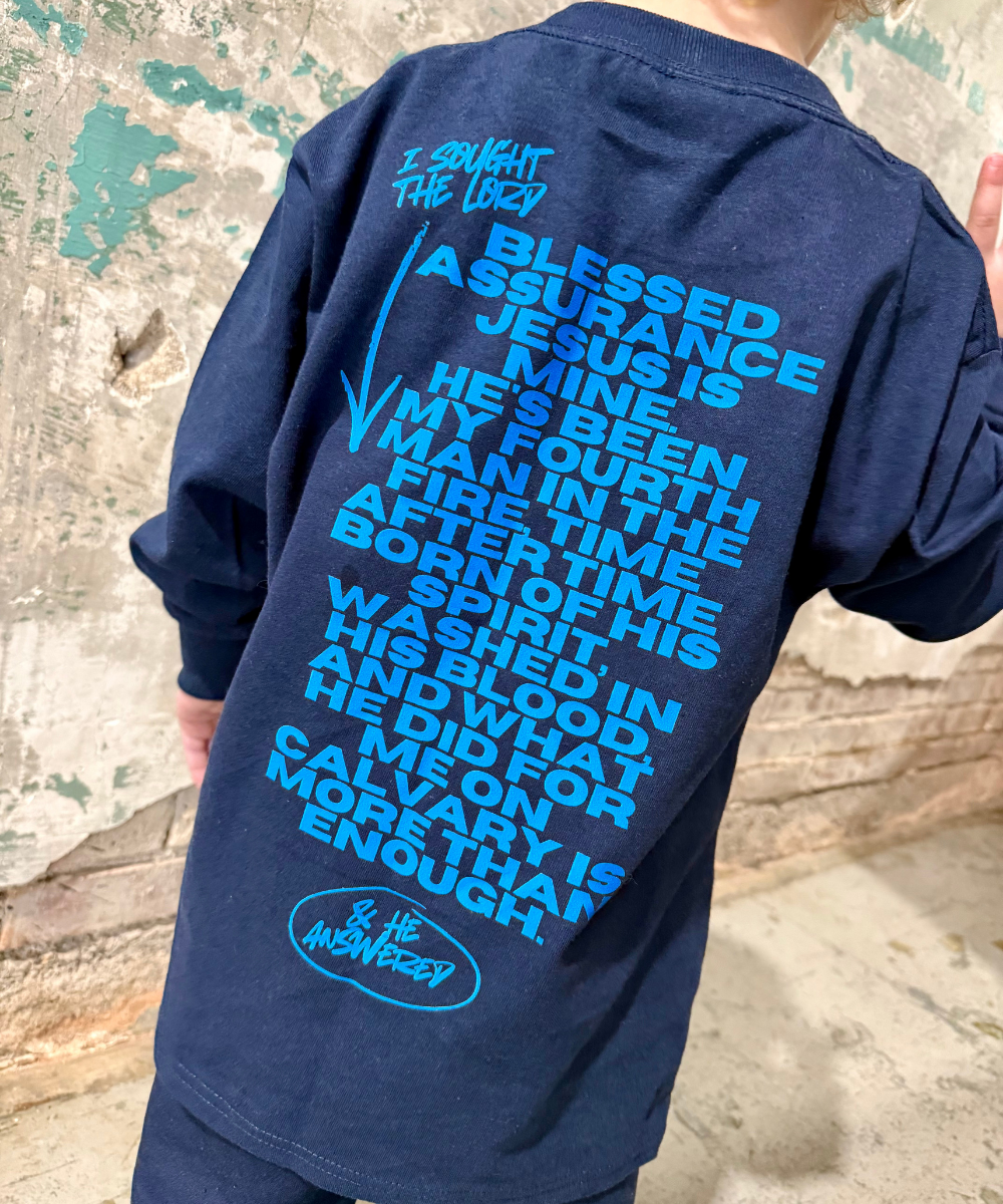 Gildan Longsleeve : Trust God (Youth)