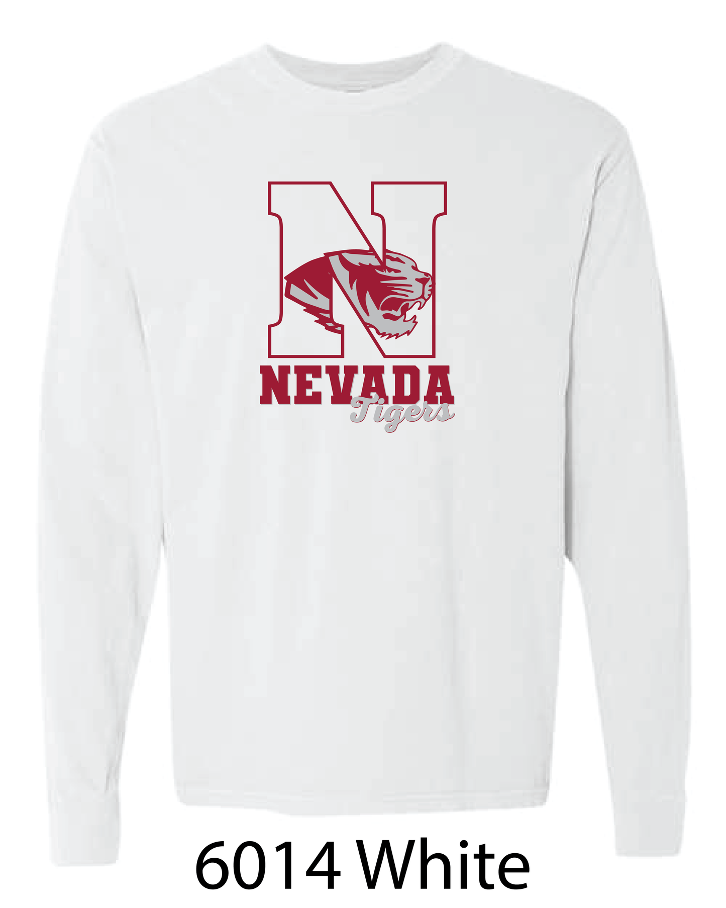 Comfort Colors Long Sleeve T-Shirt: Generic Nevada