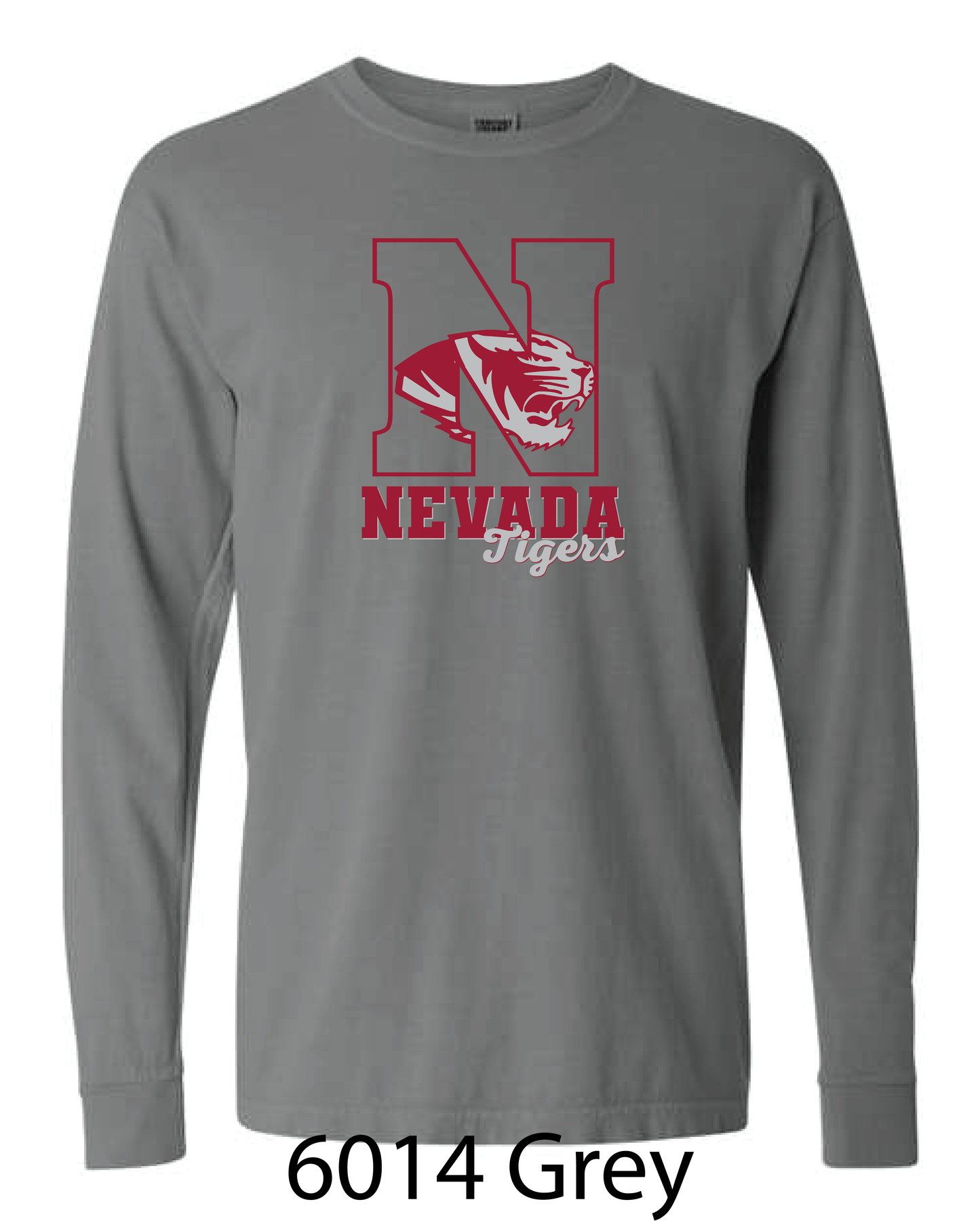 Comfort Colors Long Sleeve T-Shirt: Generic Nevada