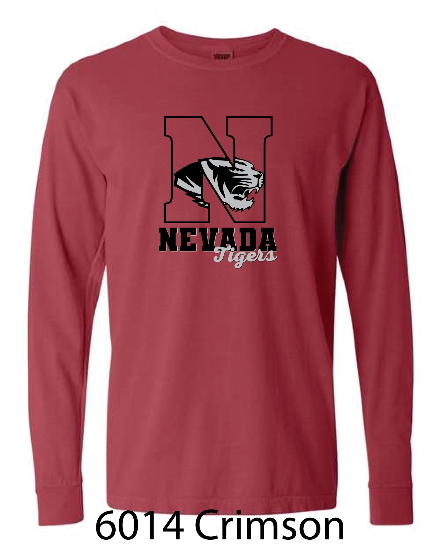 Comfort Colors Long Sleeve T-Shirt: Generic Nevada