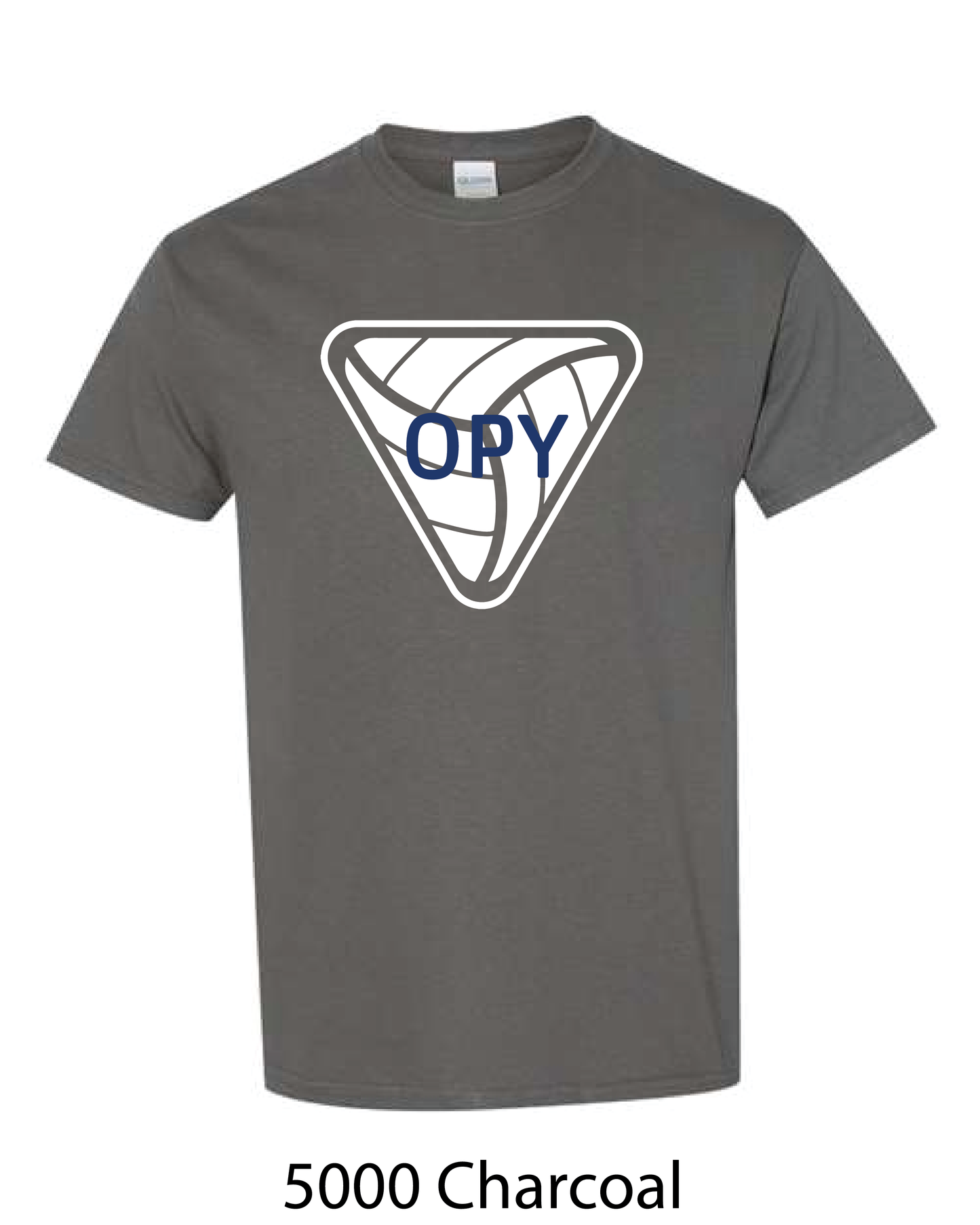 Gildan Heavy Cotton T-Shirt: OPY V-Ball LOGO