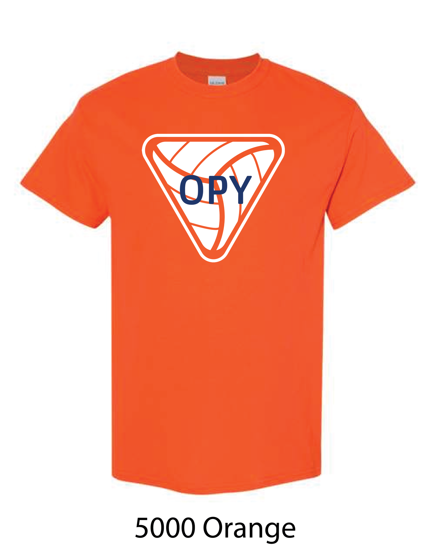 Gildan Heavy Cotton T-Shirt: OPY V-Ball LOGO