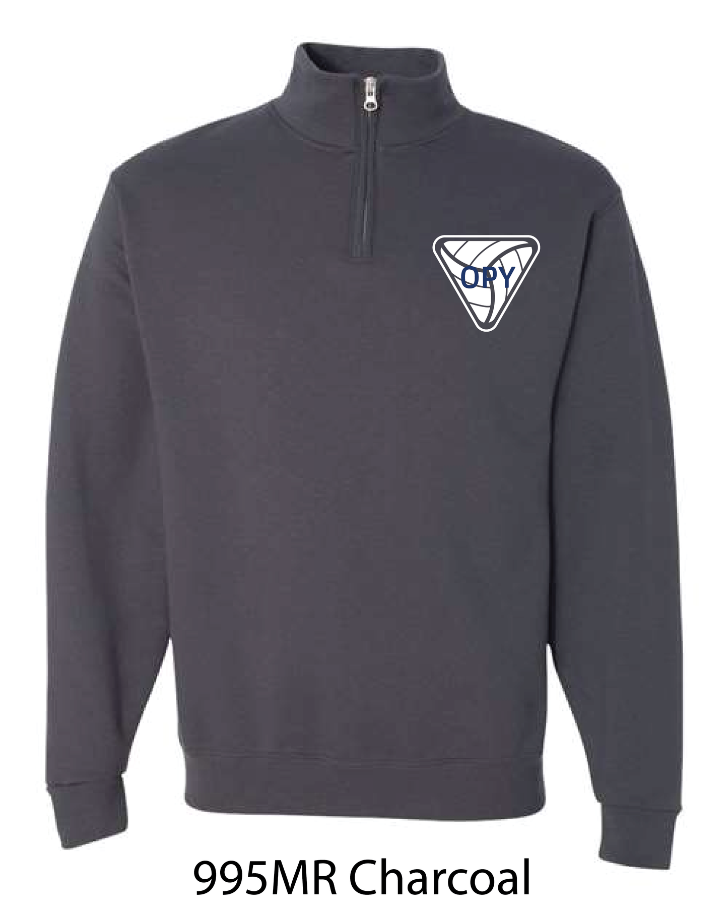 Jerzees Quarter Zip: OPY V-Ball LOGO