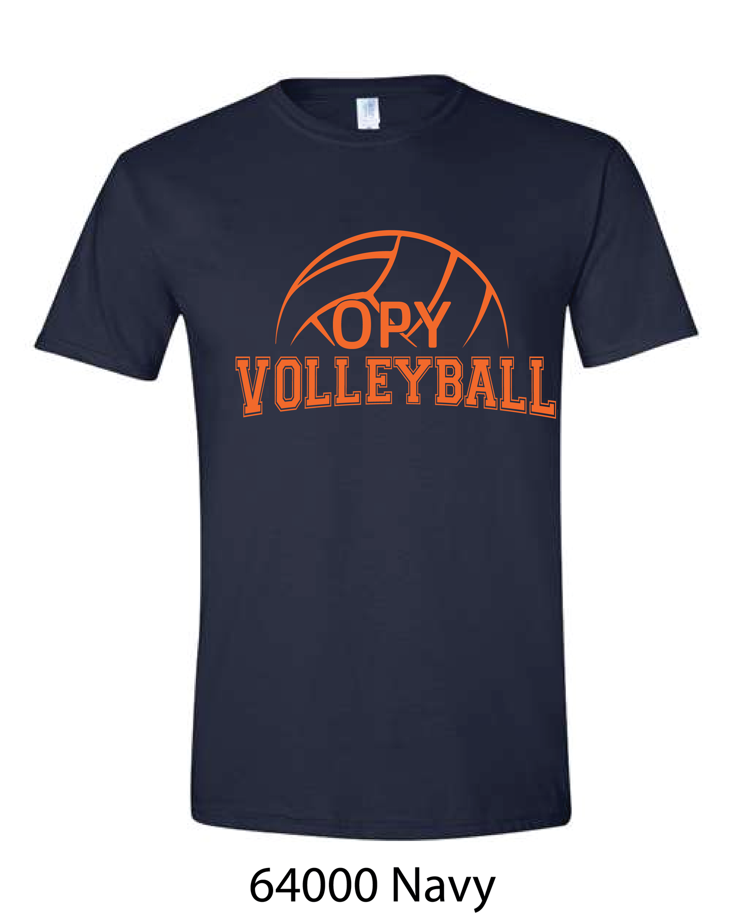 Gildan Softstyle T-Shirt: OPY Volleyball