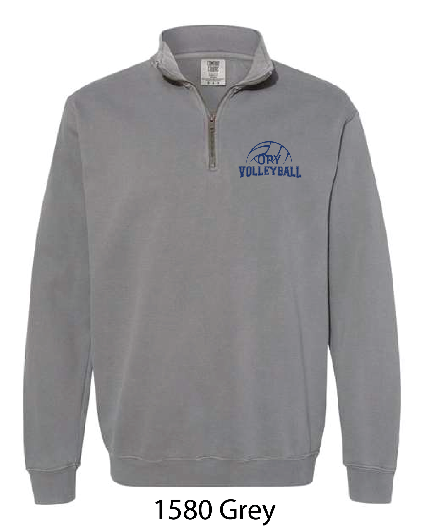 Comfort Colors Quarter Zip: OPY Volleyball