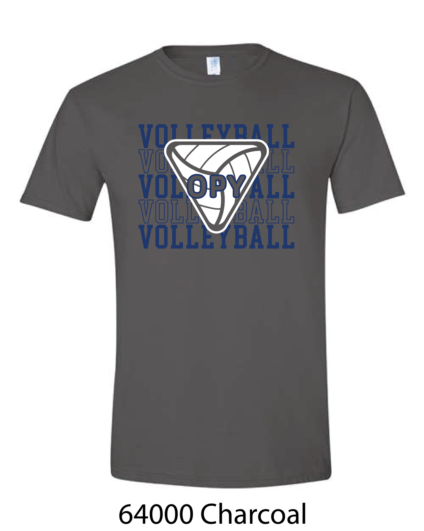 Gildan Softstyle T-Shirt: Volleyball Repeating