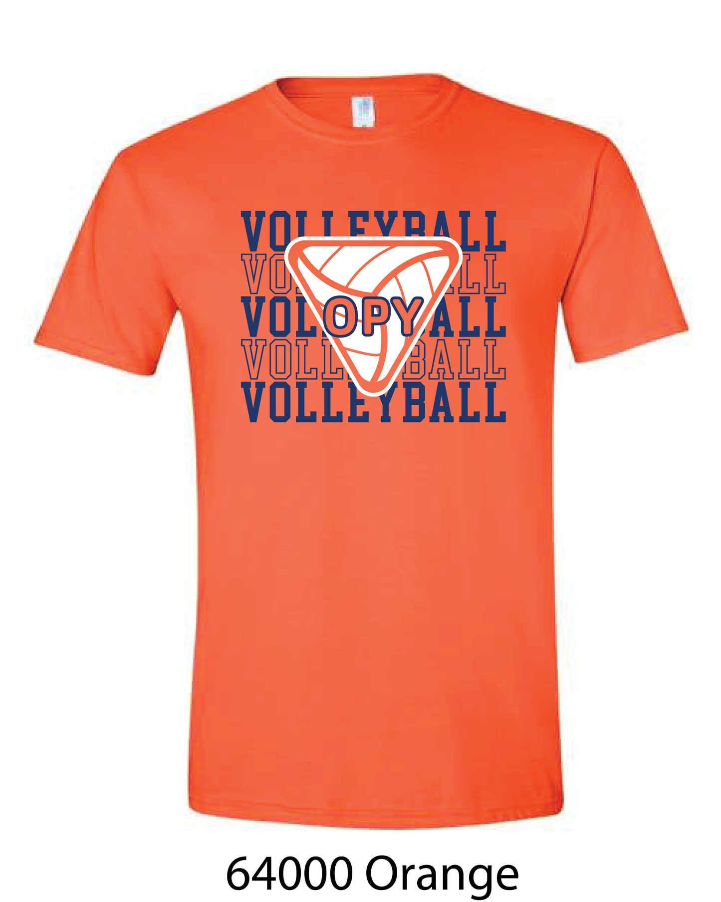 Gildan Softstyle T-Shirt: Volleyball Repeating