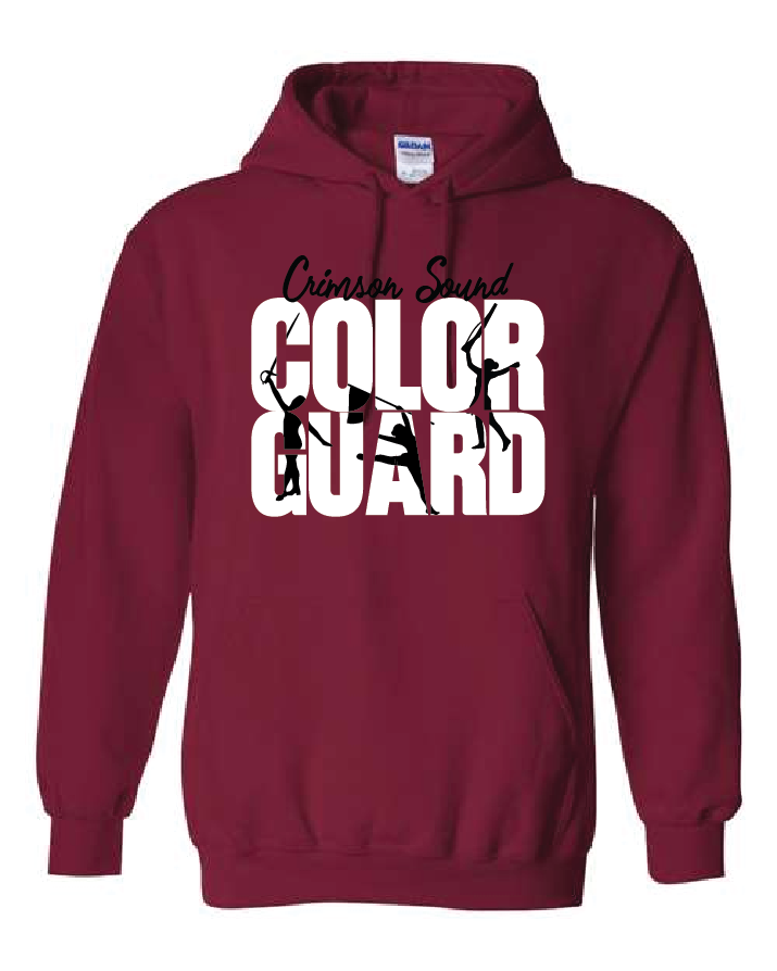 Gildan Hooded Sweatshirt: Color Guard w/ Girls
