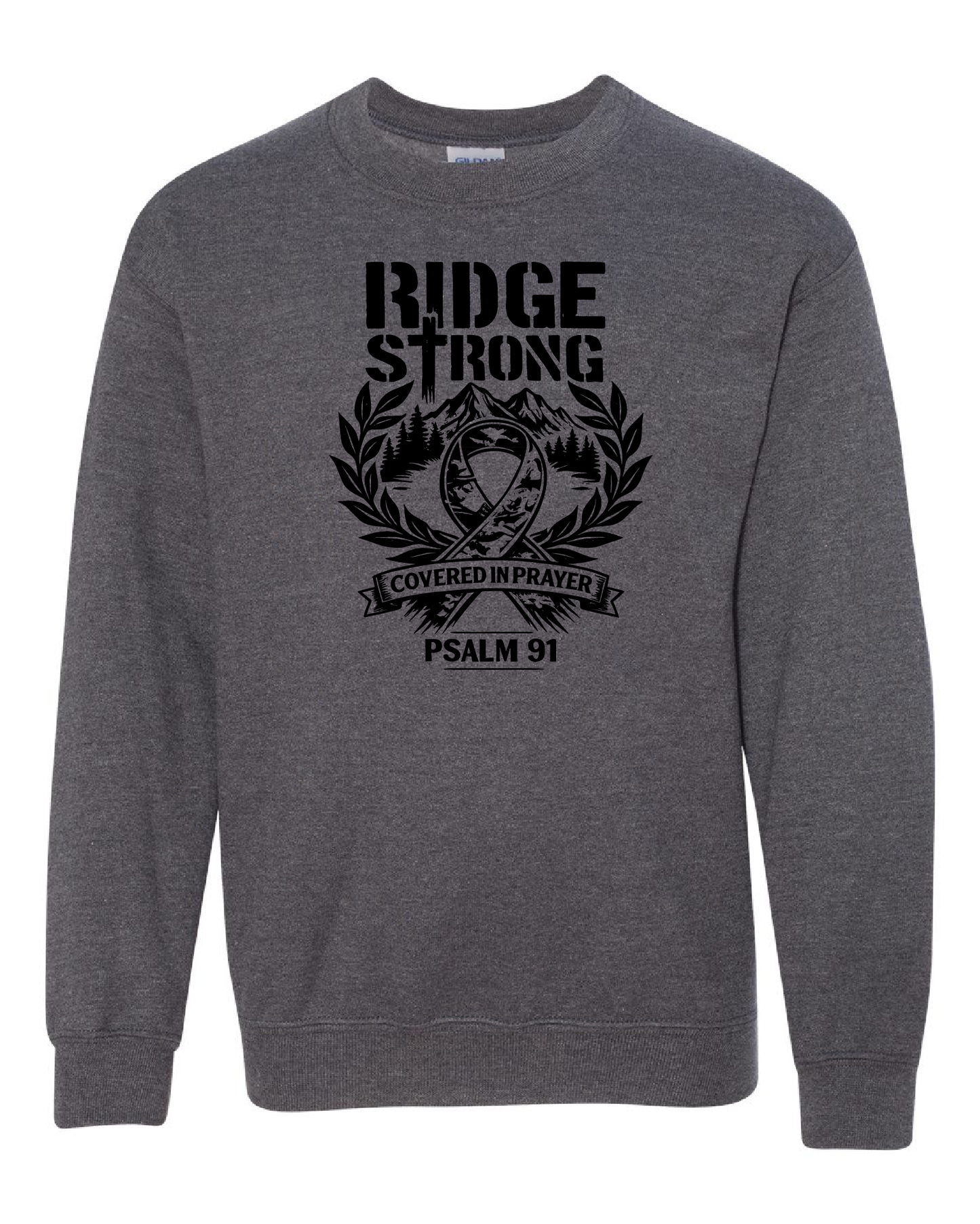 Gildan Crewneck Sweatshirts: Ridge Strong