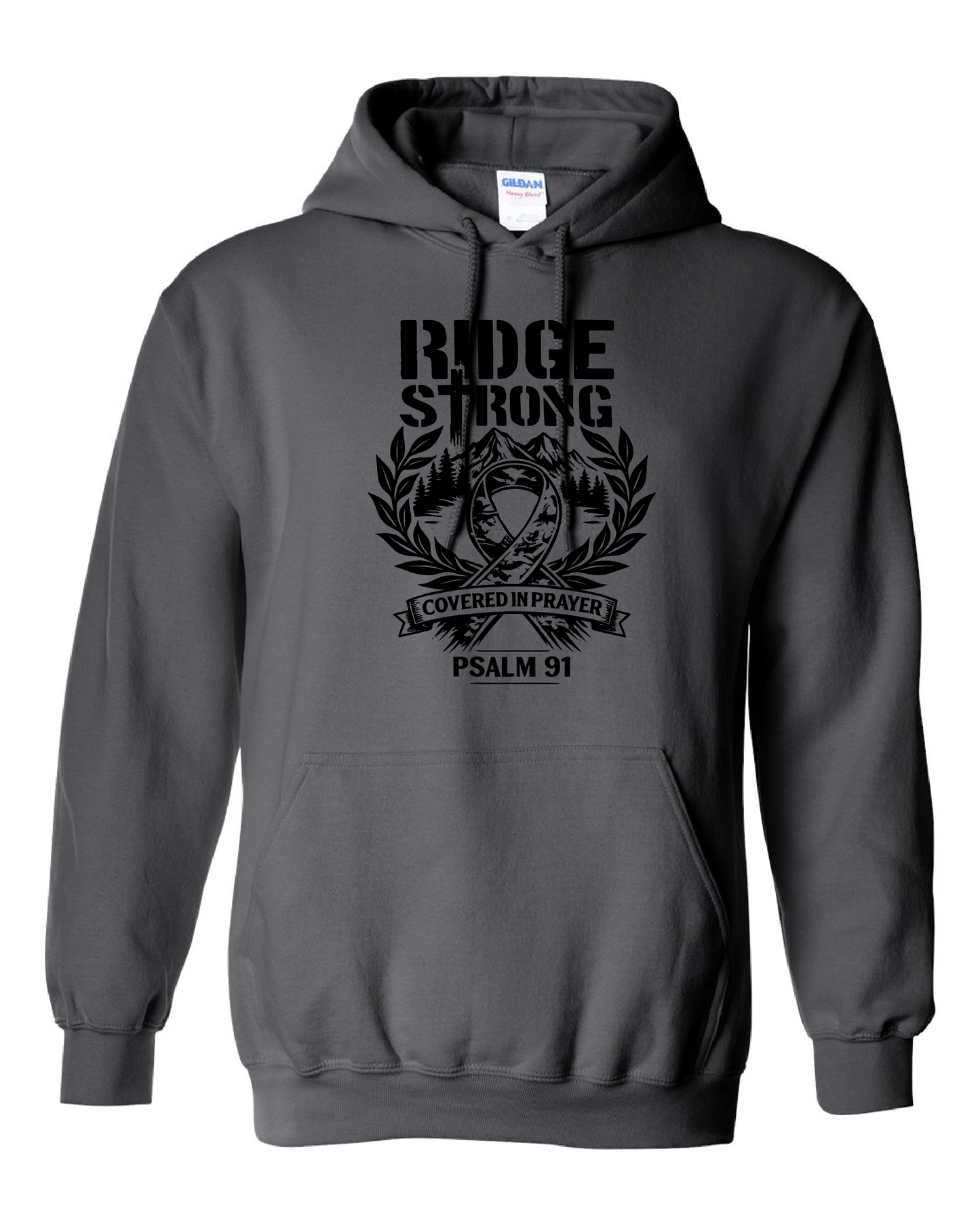 Gildan Hoodie Sweatshirt: Ridge Strong
