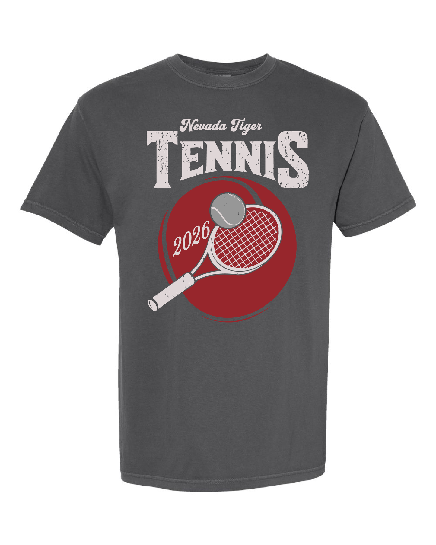 Comfort Colors Tshirt: NHS Tennis Fundraiser 2026