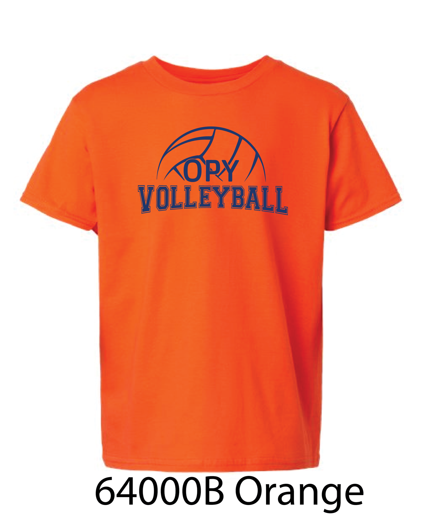 YOUTH Gildan Softstyle T-Shirt: OPY Volleyball