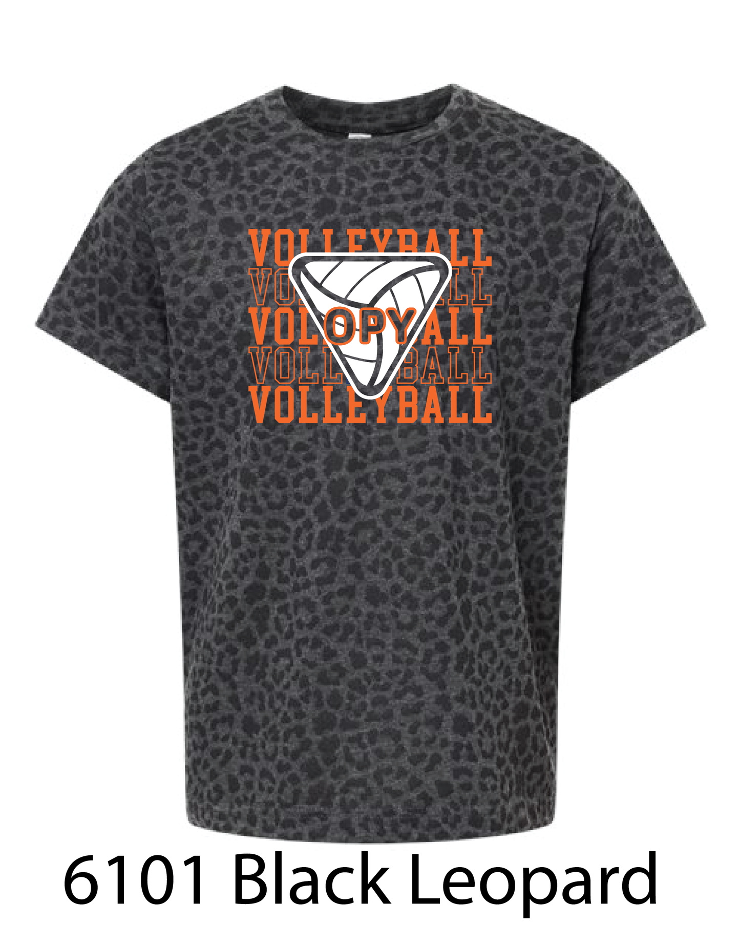 YOUTH LAT Fashion T-Shirt: Volleyball Repeating