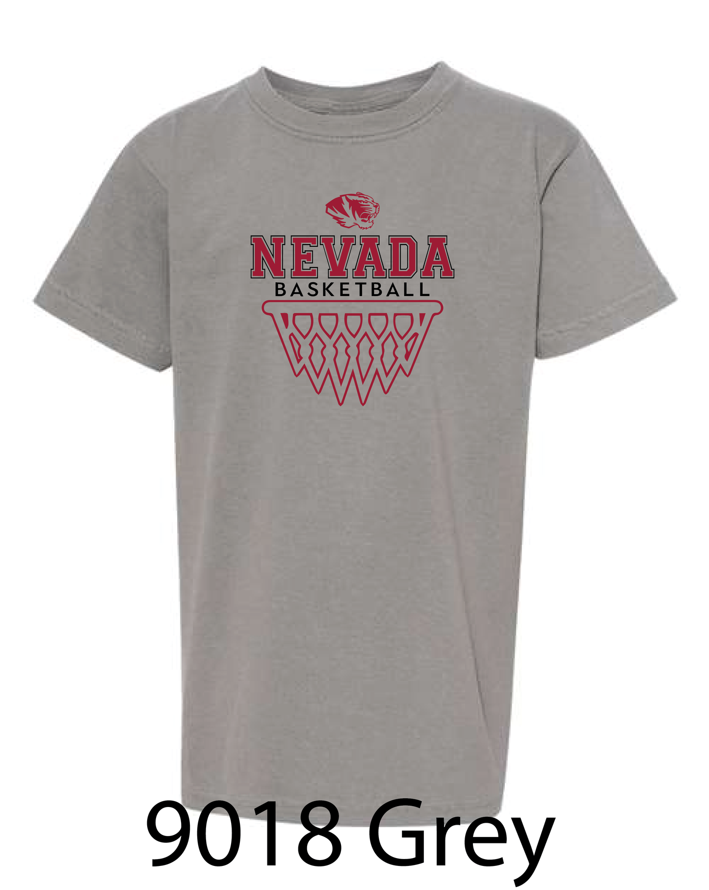 YOUTH Comfort Colors T-Shirt: Nevada Basketball