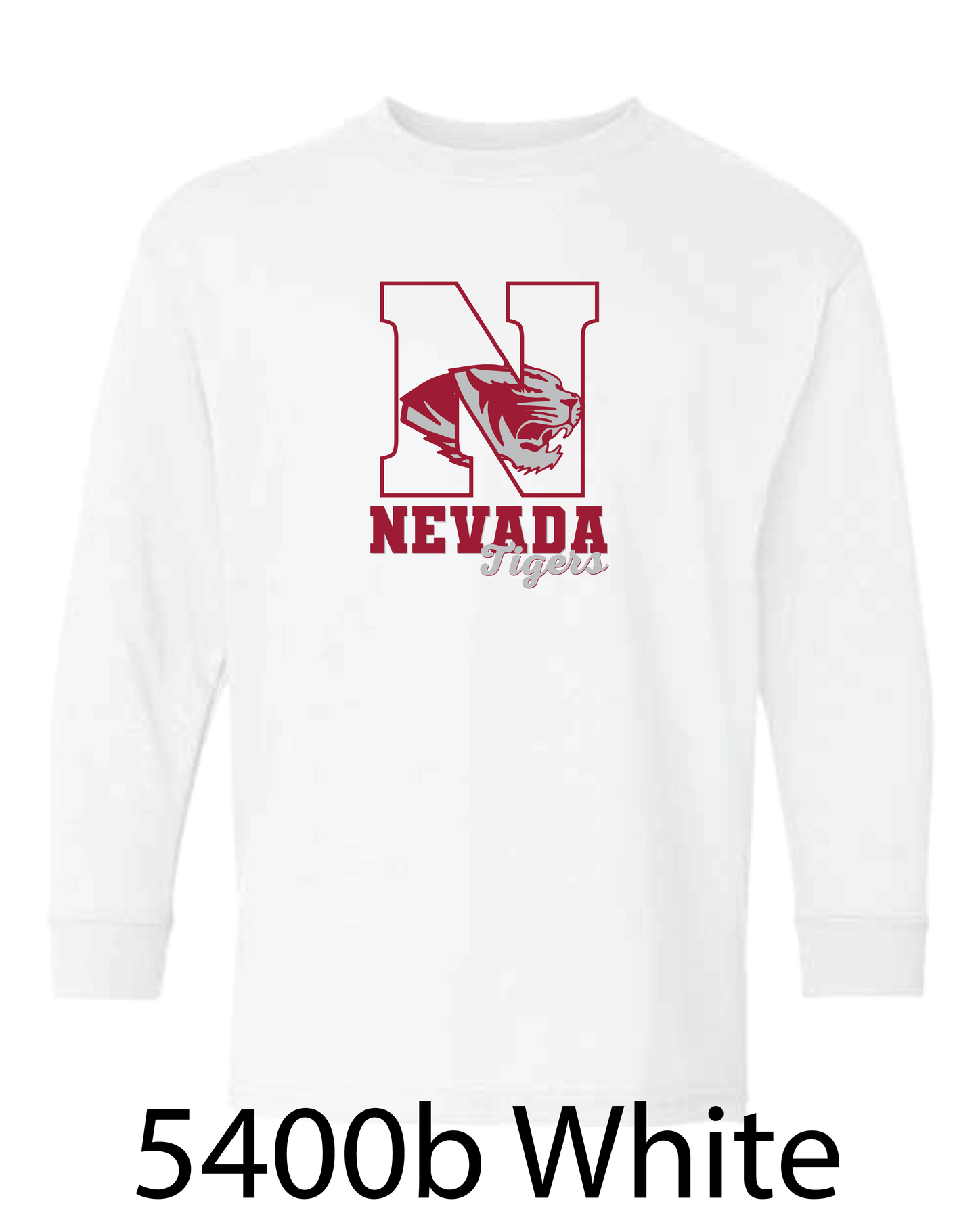 YOUTH Gildan Long Sleeve T-Shirt: Generic Nevada