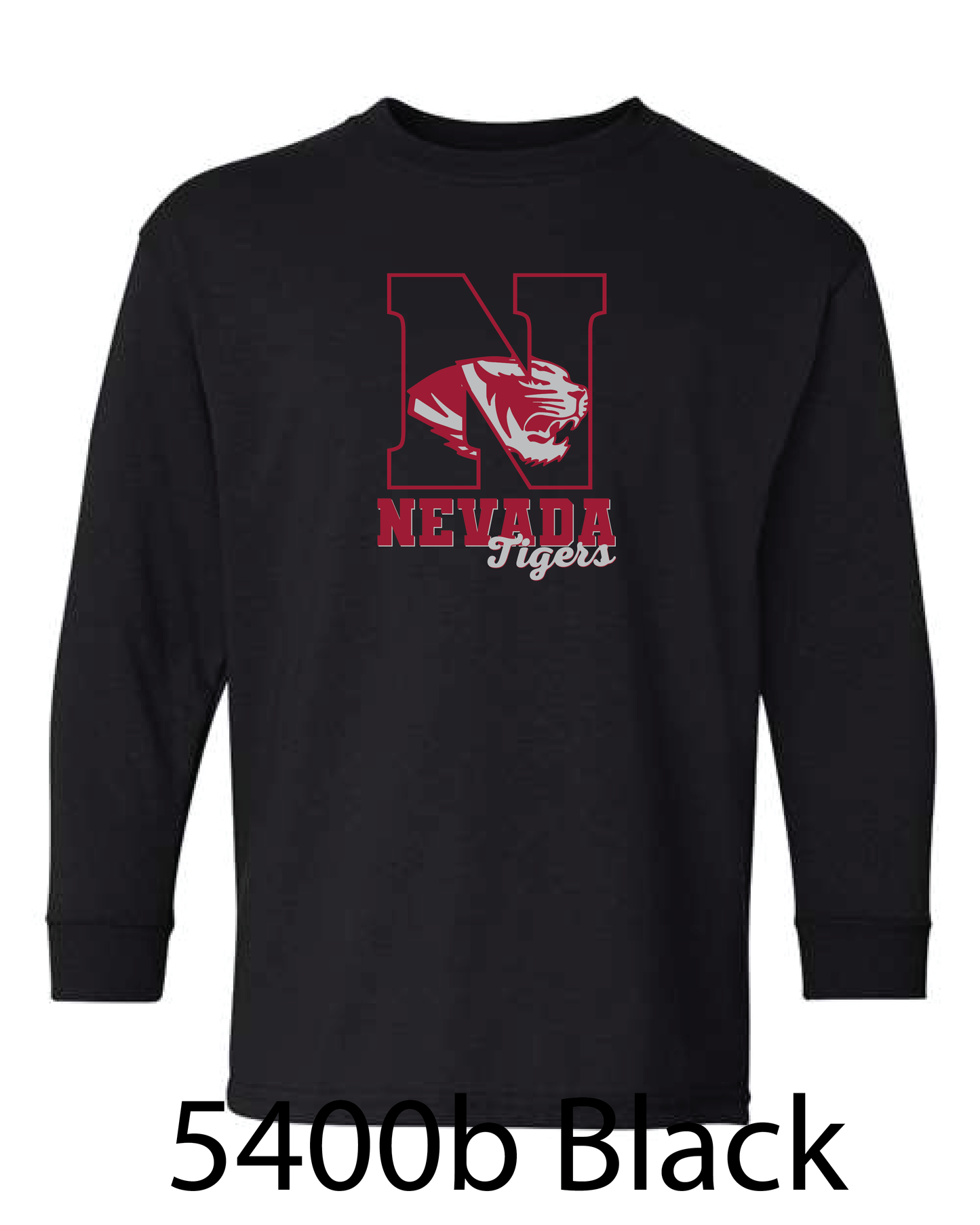 YOUTH Gildan Long Sleeve T-Shirt: Generic Nevada