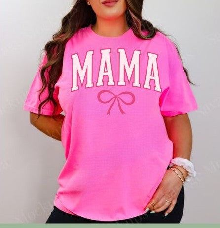 Mama Bow Graphic Tshirt
