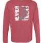 Comfort Colors Long Sleeve T-Shirt: Generic Nevada Design