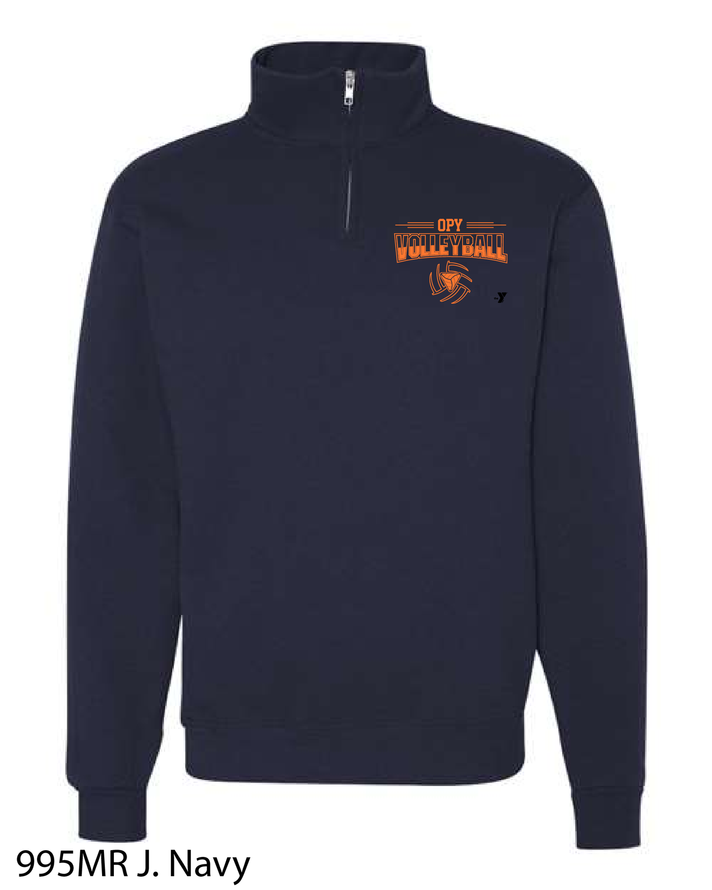 Jerzee's 1/4 Zip Pullover: Design 1