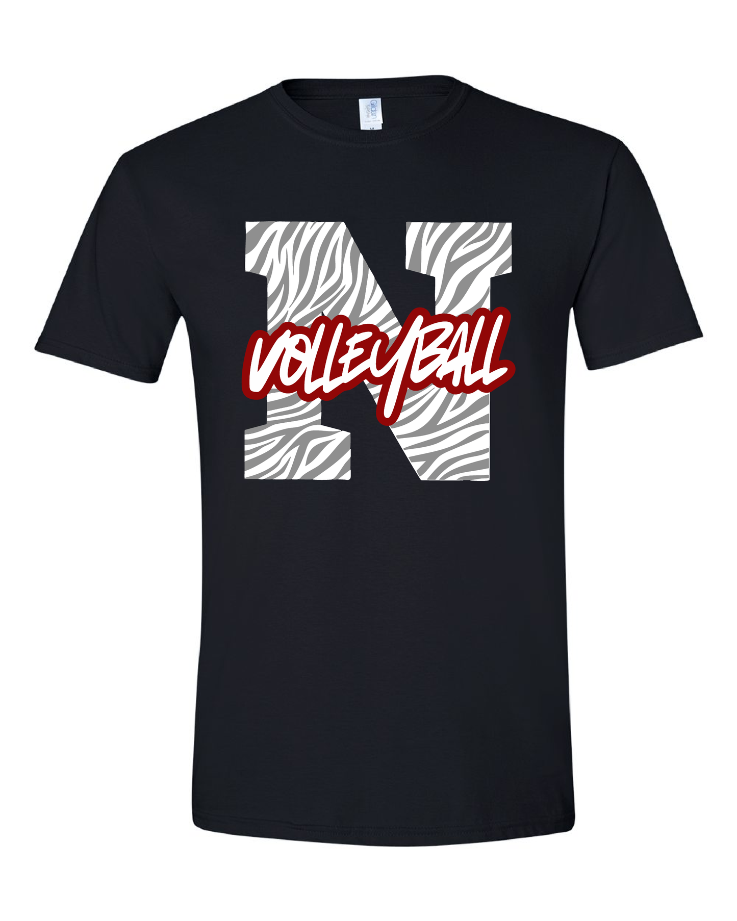 Tiger Print N: Gildan Softstyle Tshirt