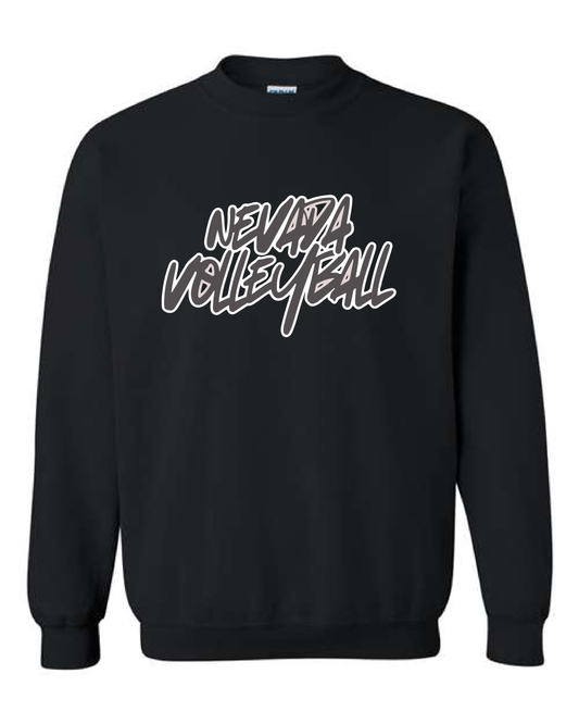 Nevada Vollleyball: Gildan Crewneck Sweatshirt