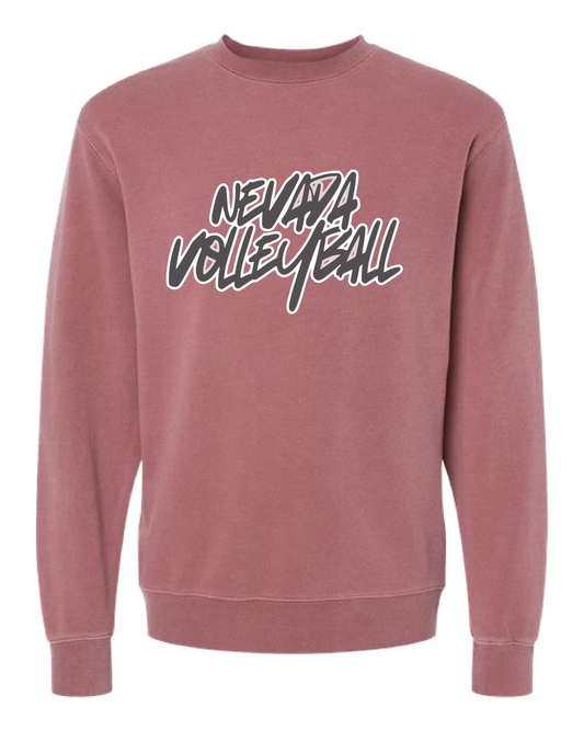 Nevada Volleyball: Independent Trading Co. Crewneck Sweatshirt