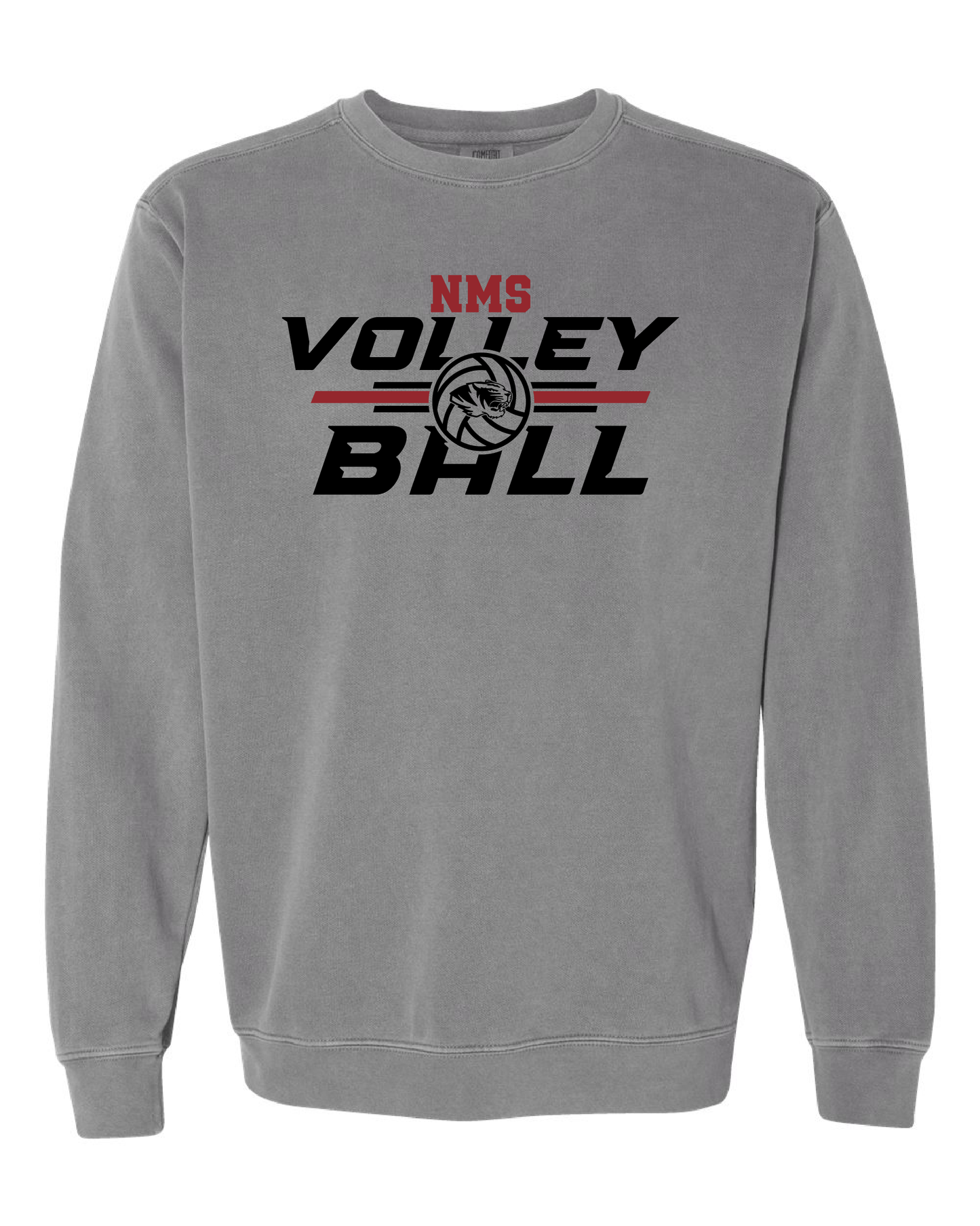 NMS Volleyball Comfort Colors Crewneck