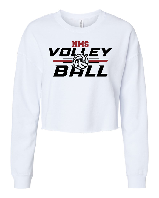 NMS Volleyball Independent Trading Co. Cropped Sweatshirt