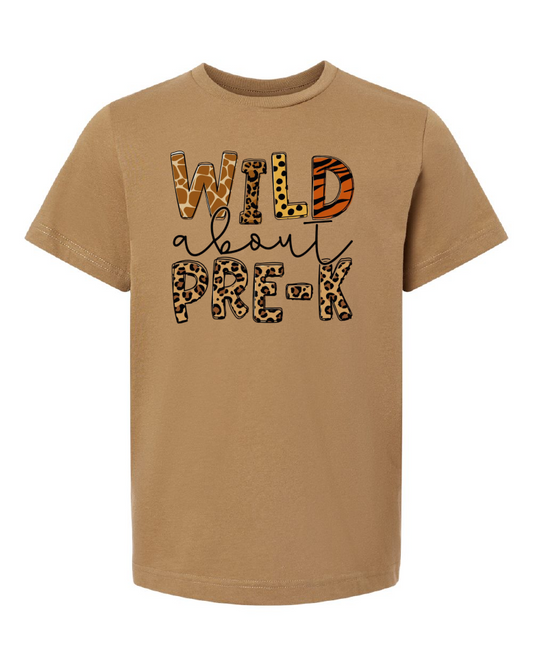 Youth |  LAT Tshirt: Wild About Preschool Design