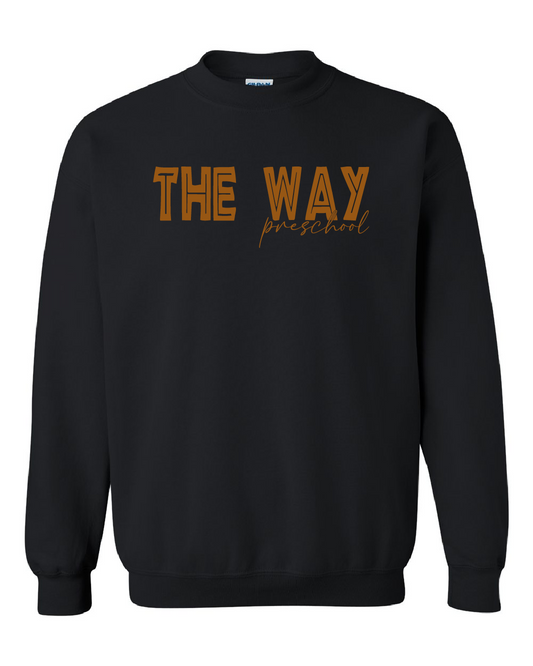 Toddler | Rabbit Skins Crewneck Sweatshirt: The Way Preschool Safari Font