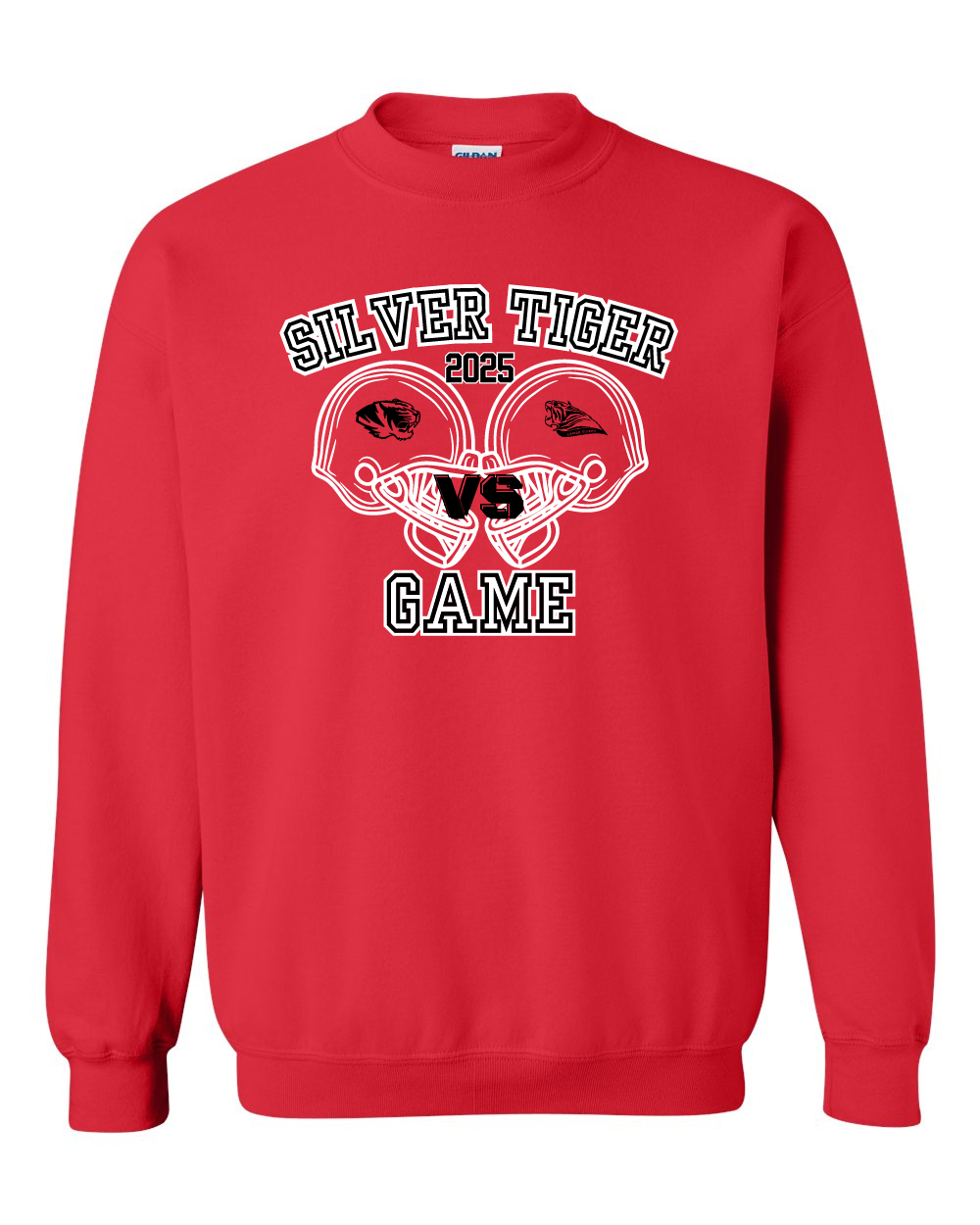 2025 Silver Tiger: Gildan Crewneck Sweatshirt