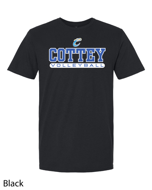 Cottey College Volleyball Gildan Softstyle Tee