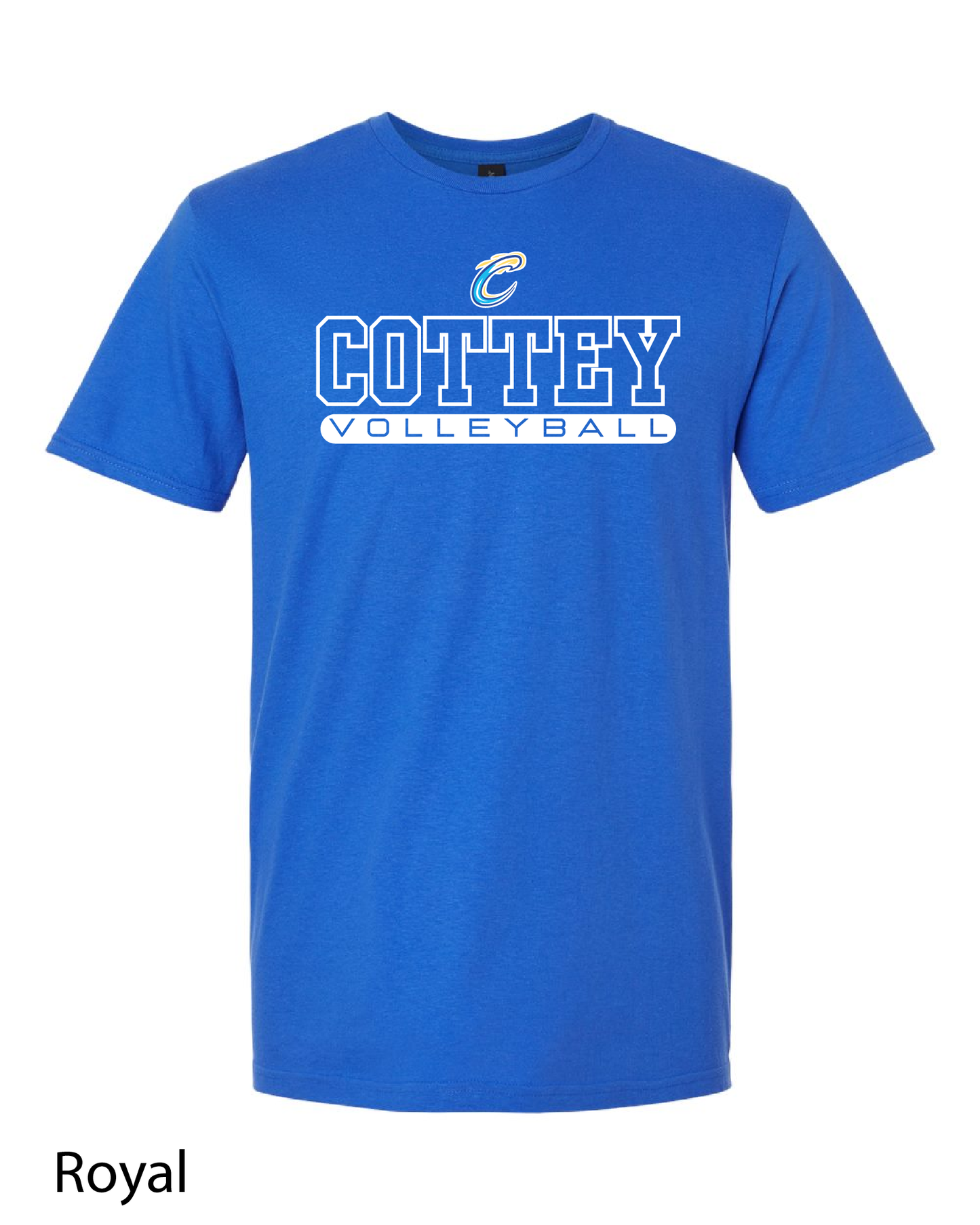 Cottey College Volleyball Gildan Softstyle Tee