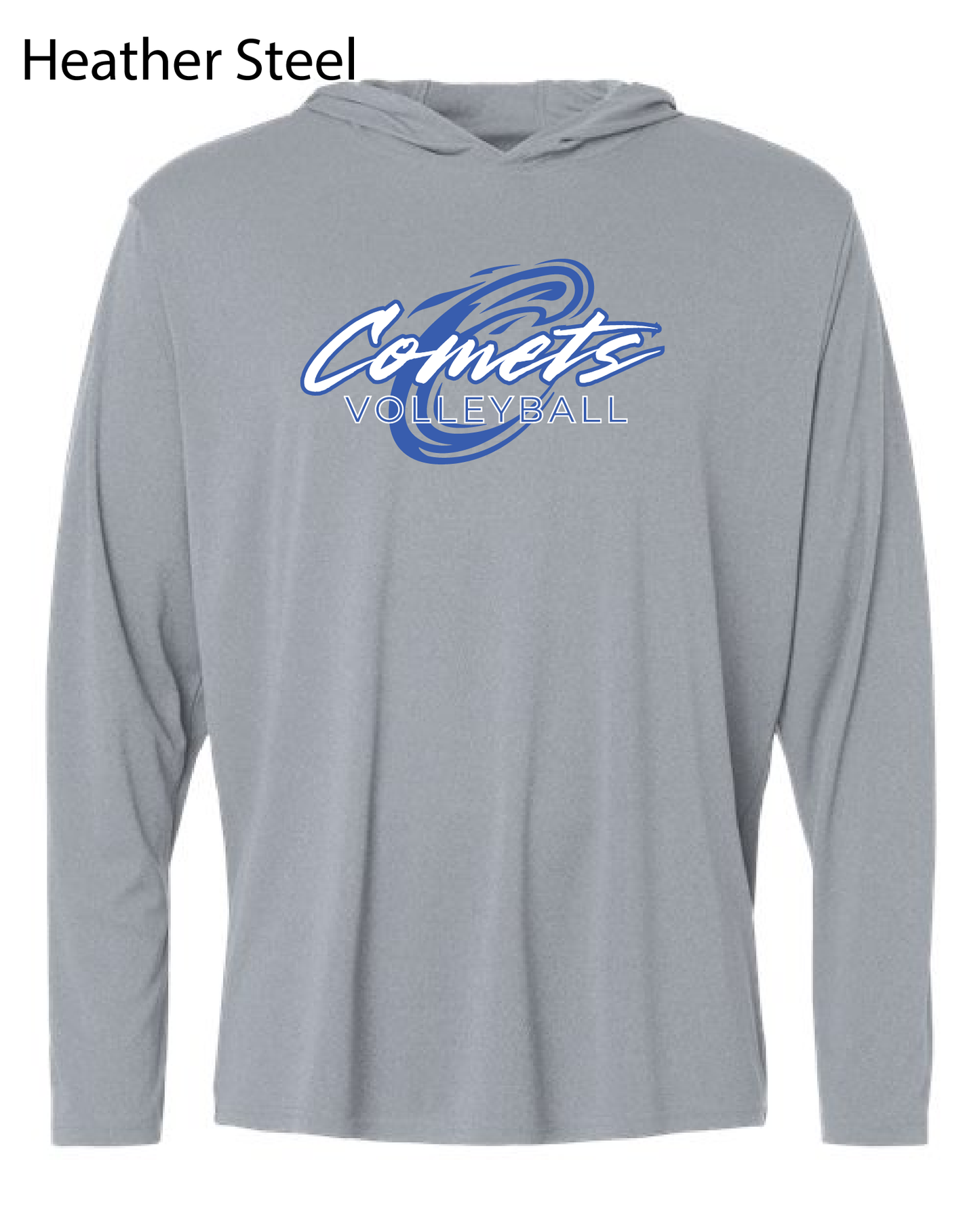 Comets Volleyball Lightweight Performance Hoodie