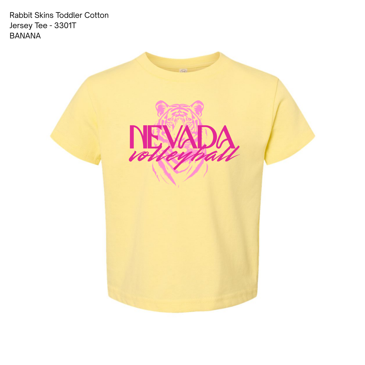Gildan Heavy Cotton Tee, NHS Volleyball: Pink Tiger