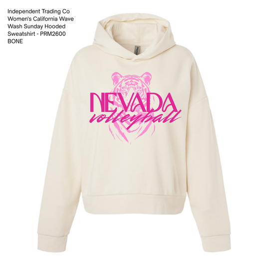 Ind. Trd Co. Hoodie, NHS Volleyball: Pink Tiger