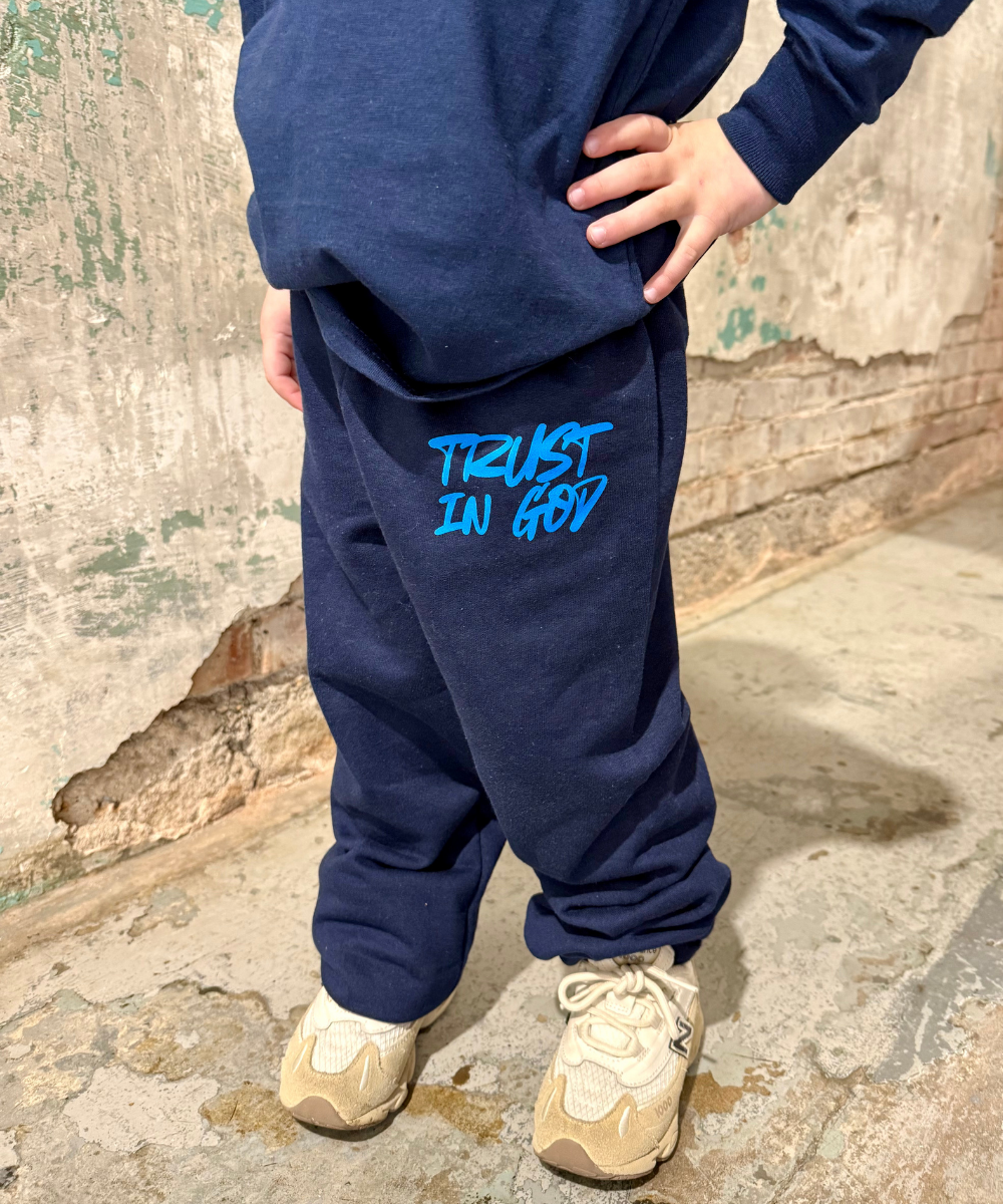 Gildan Sweatpants : Trust God (Youth)