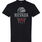 YOUTH Gildan Heavy Cotton T-Shirt: Nevada Basketball Design