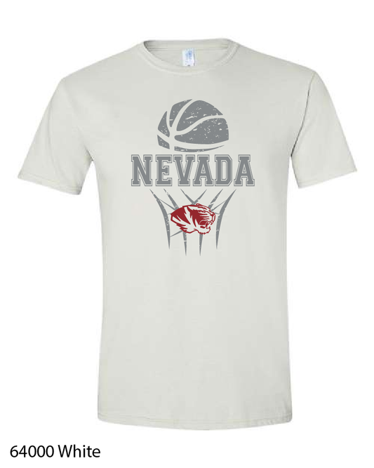 Gildan Softstyle T-Shirt: Nevada Basketball Design