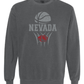 Comfort Colors Sweatshirt: Nevada Basketball Design