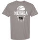 YOUTH Comfort Colors T-Shirt: Nevada Basketball Design