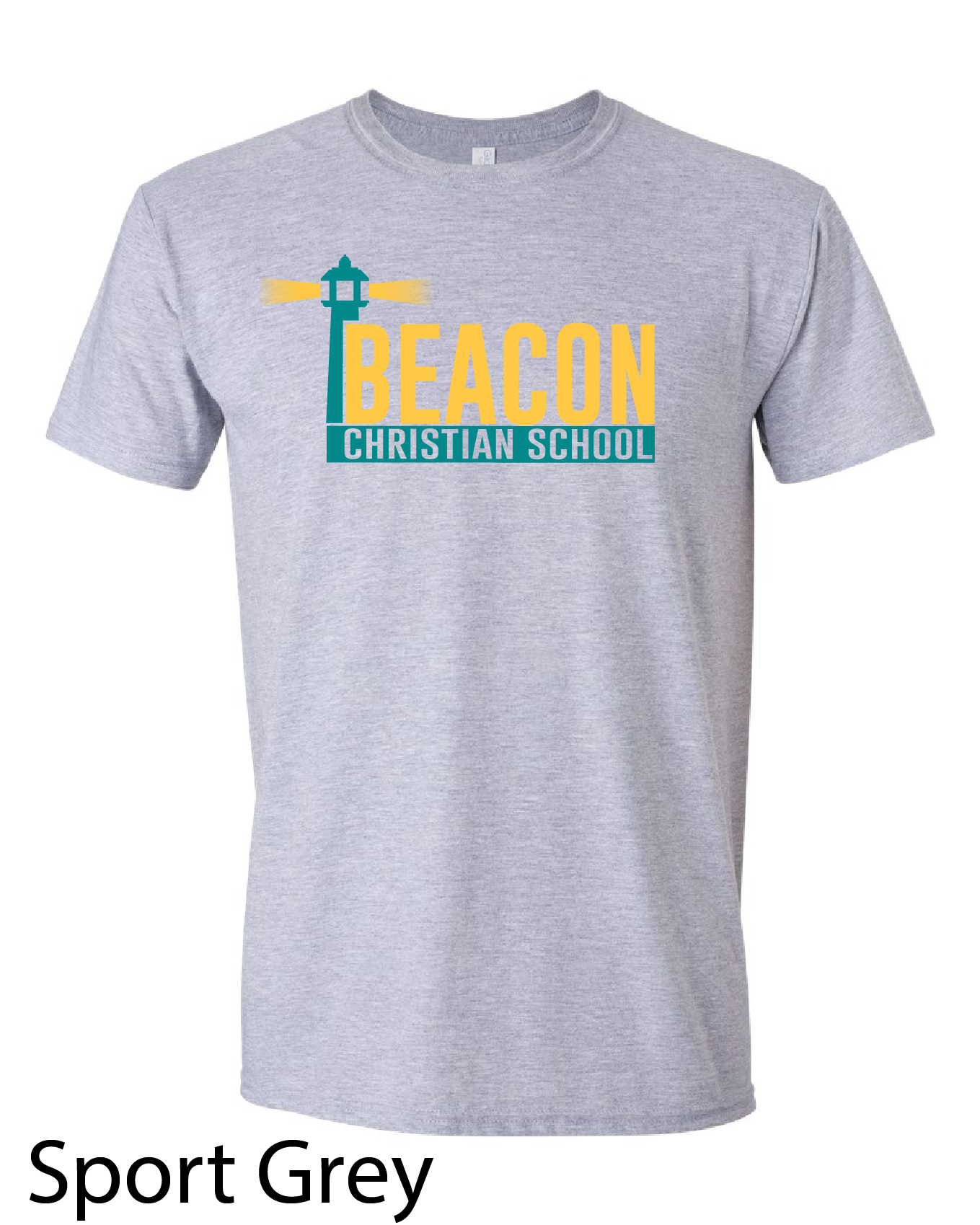 Gildan Softstyle Tshirt: Beacon School Logo