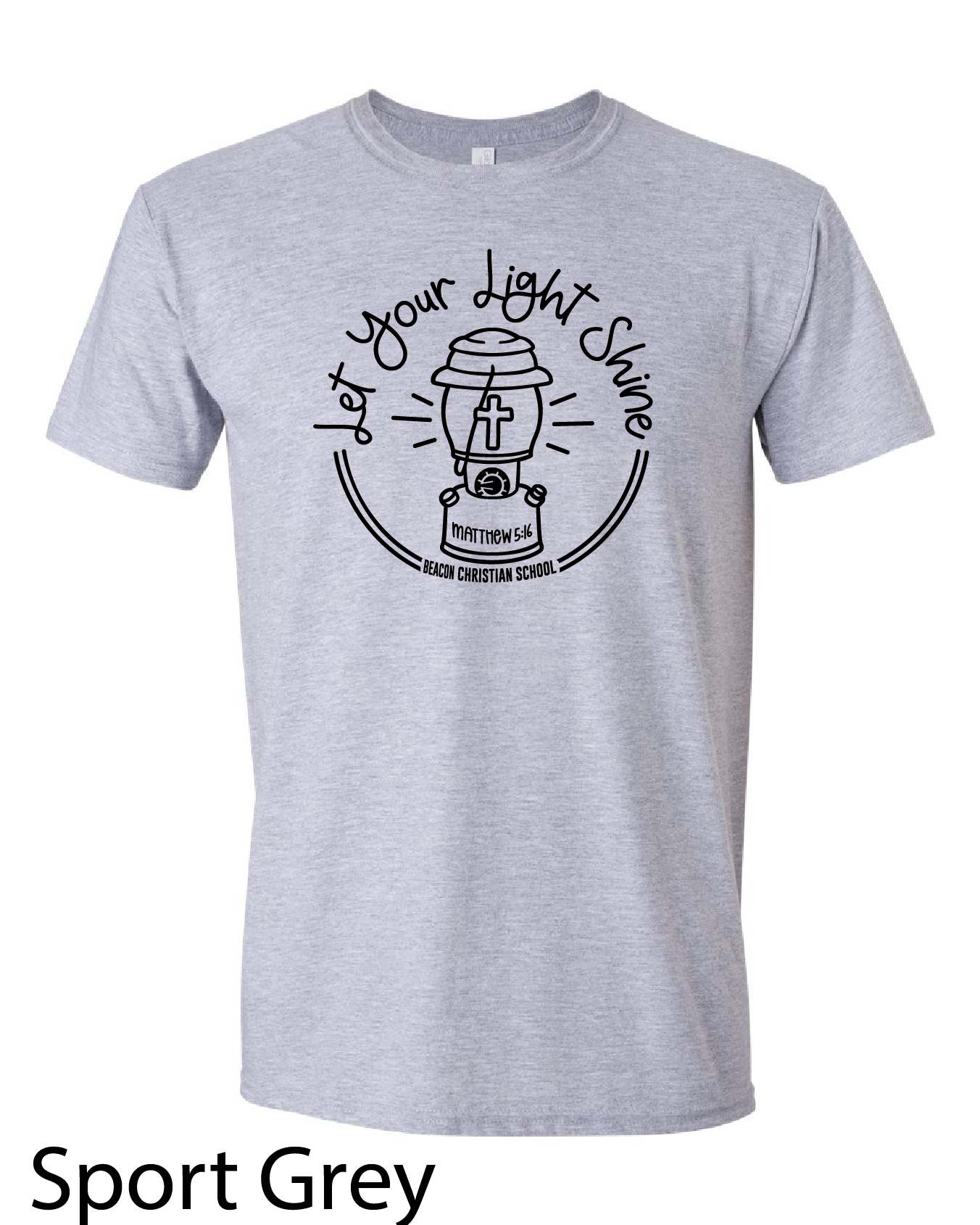 Gildan Softstyle Tshirt: Let Your Light Shine