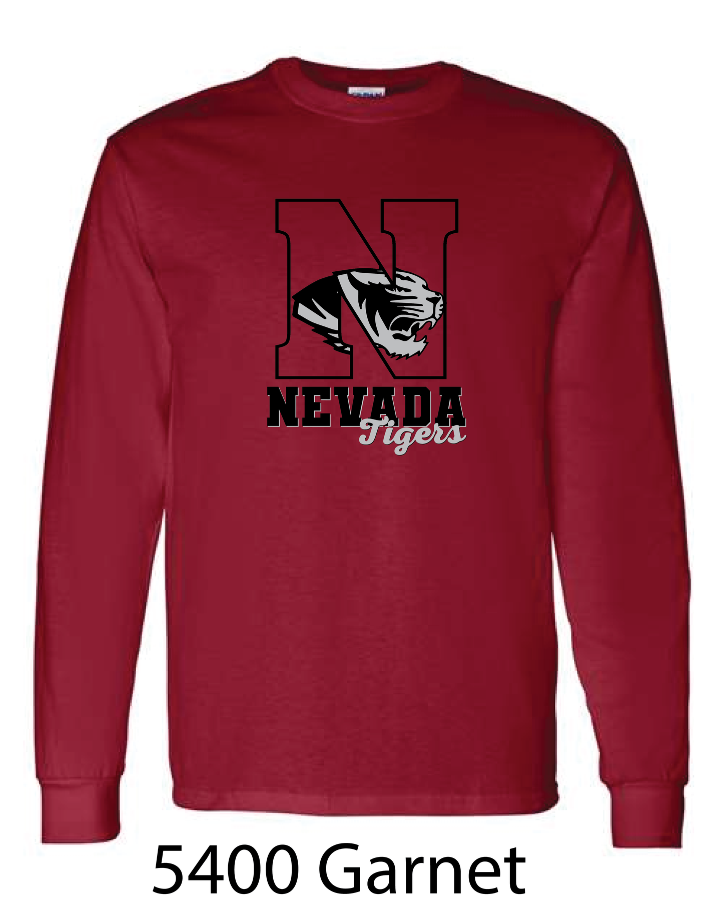 Gildan Long Sleeve T-Shirt: Generic Nevada