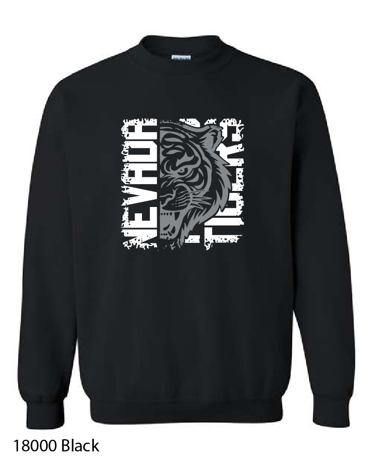 Gildan Crewneck Sweatshirt: Generic Nevada Design