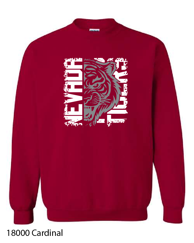 Gildan Crewneck Sweatshirt: Generic Nevada Design