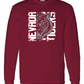 Gildan Long Sleeve T-Shirt: Generic Nevada Design